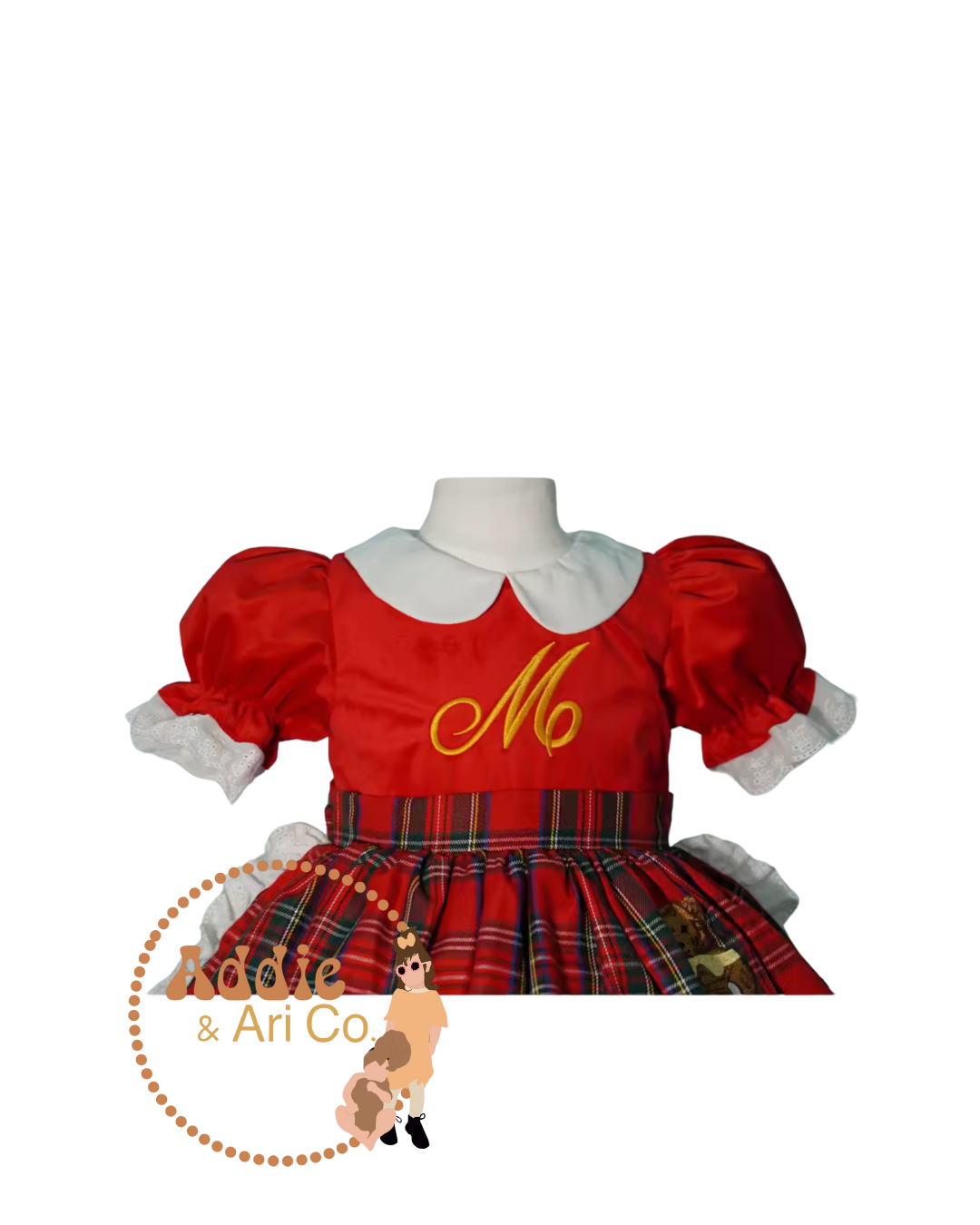 Custom Dress - Vintage Teddy Bear