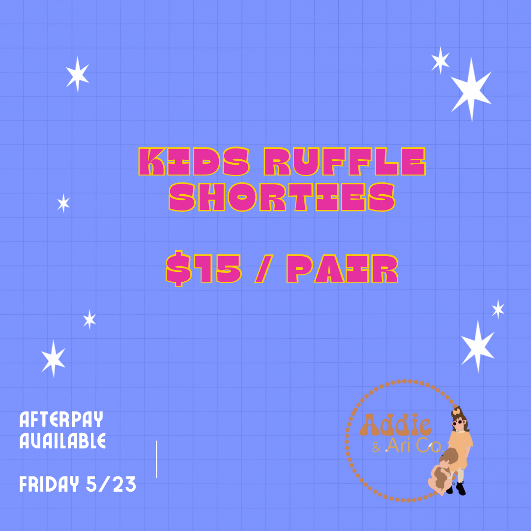 $15 Ruffle Shorties