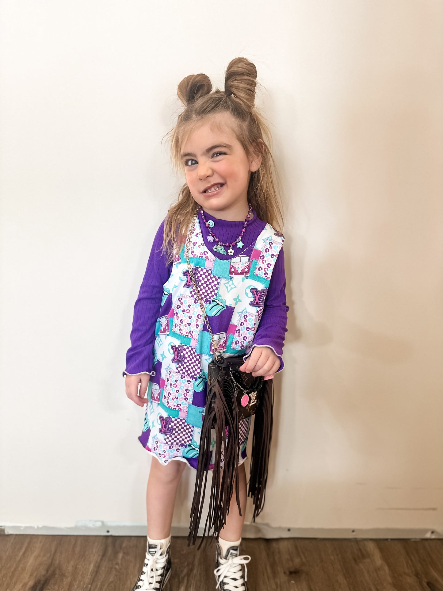 3/4T - Boujee Luna Dress Set