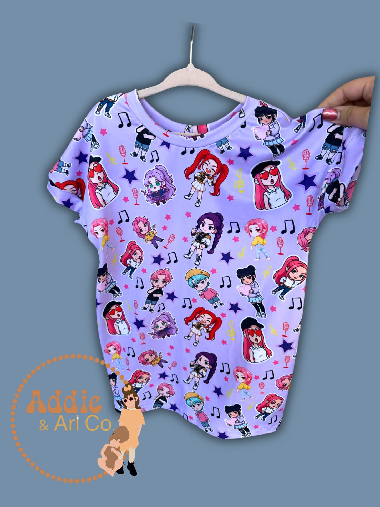 4/5T - K-pop T-shirt dress