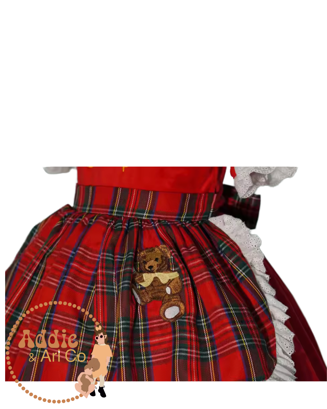 Custom Dress - Vintage Teddy Bear