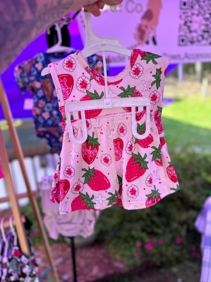 Strawberry -Boujee set
