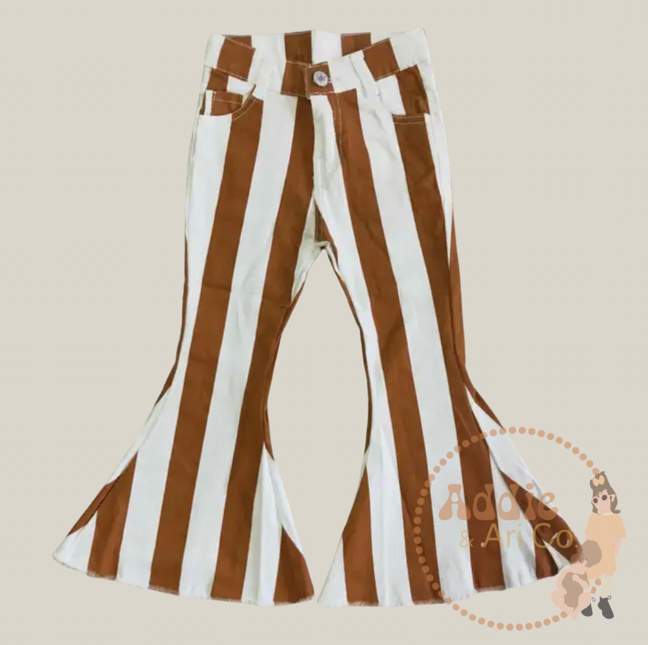 Denim Stretch Flares