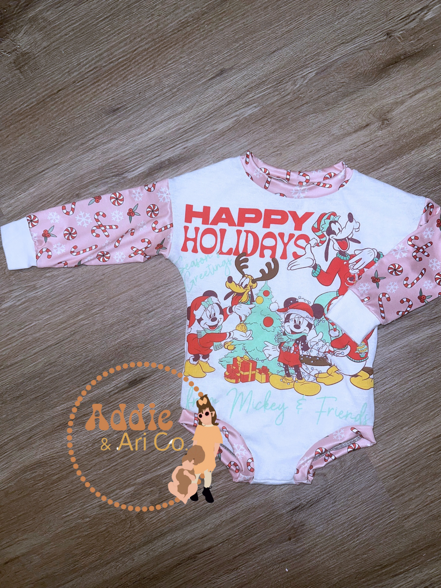 “Send your own Tee” Upcycled Romper