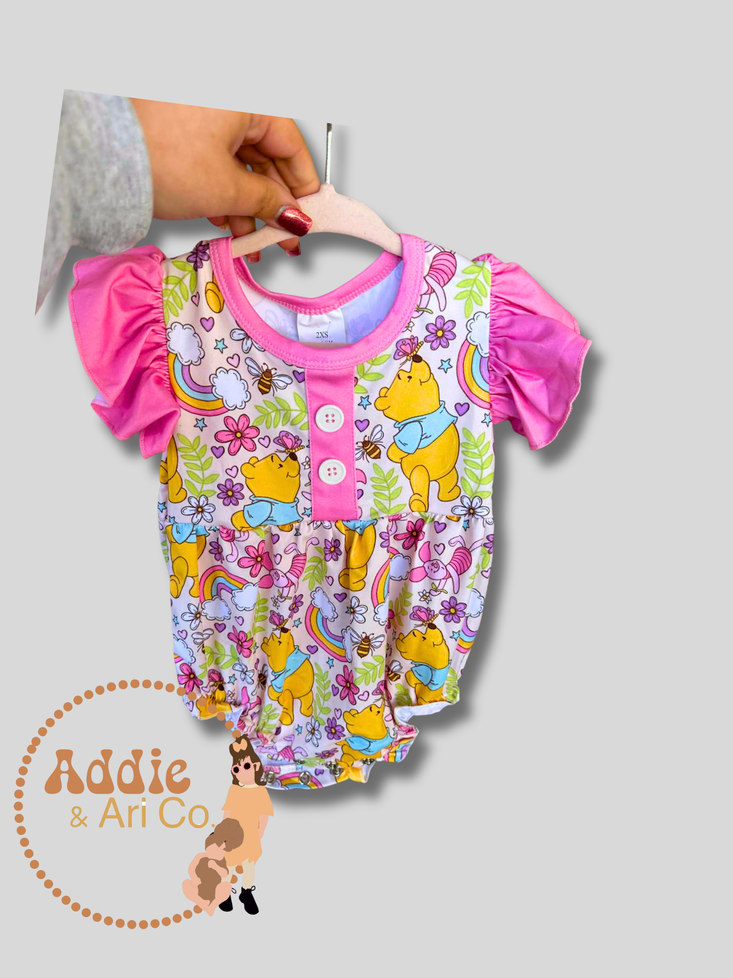 6/12M - Yellow Bear Romper