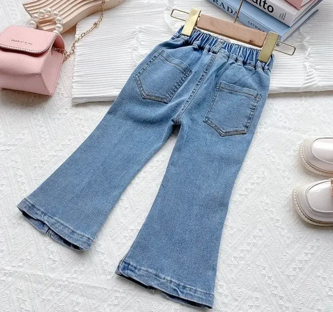 Vintage denim flares