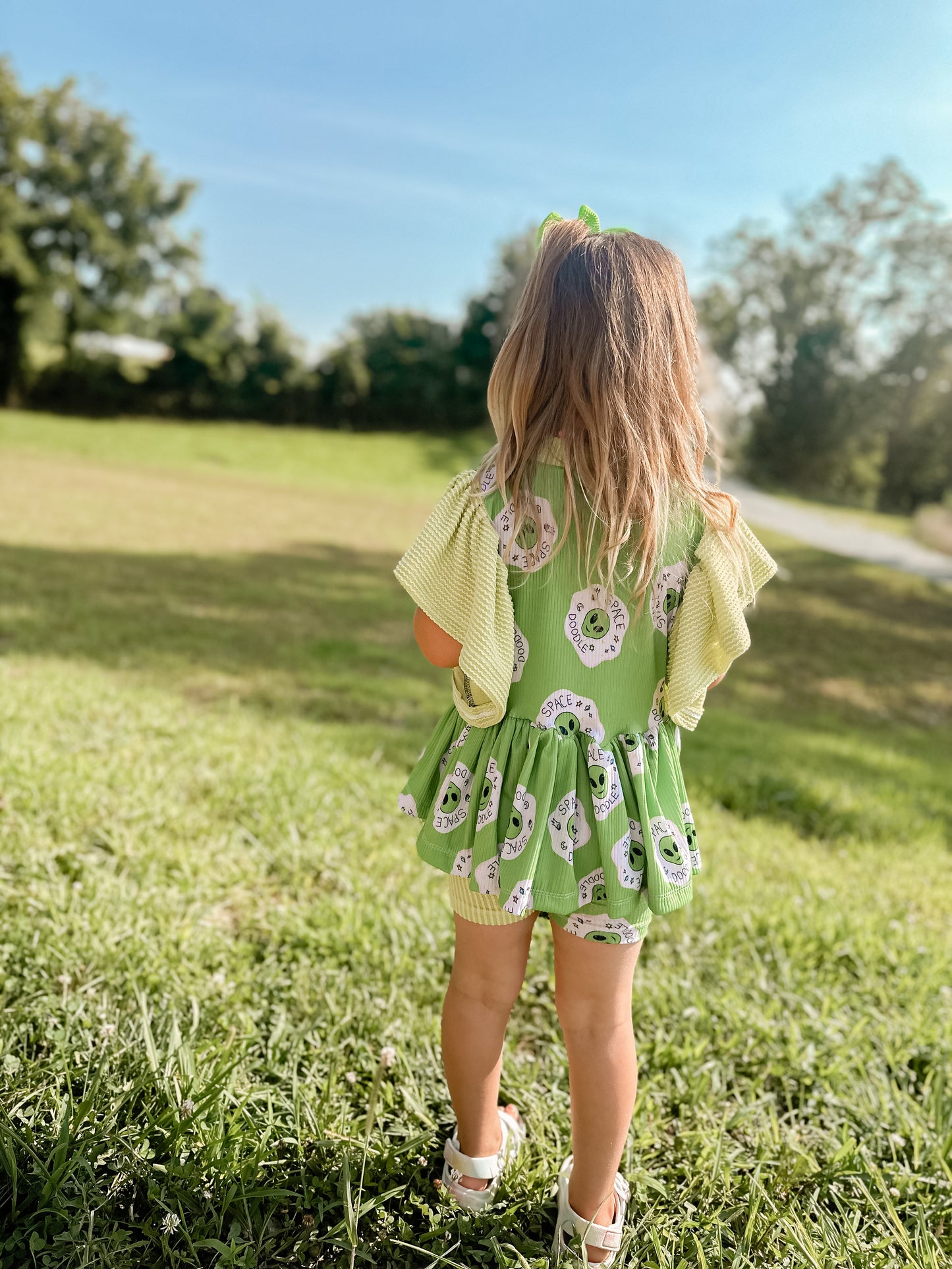 Mila Top & Biker Shorts Set