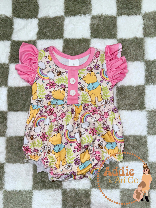 6/12M - Yellow Bear Romper
