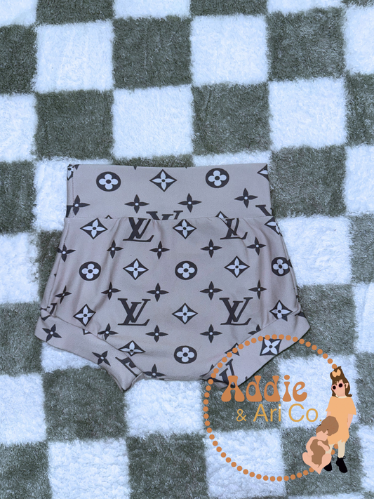 18M - Boujee Beige/Grey Bummies