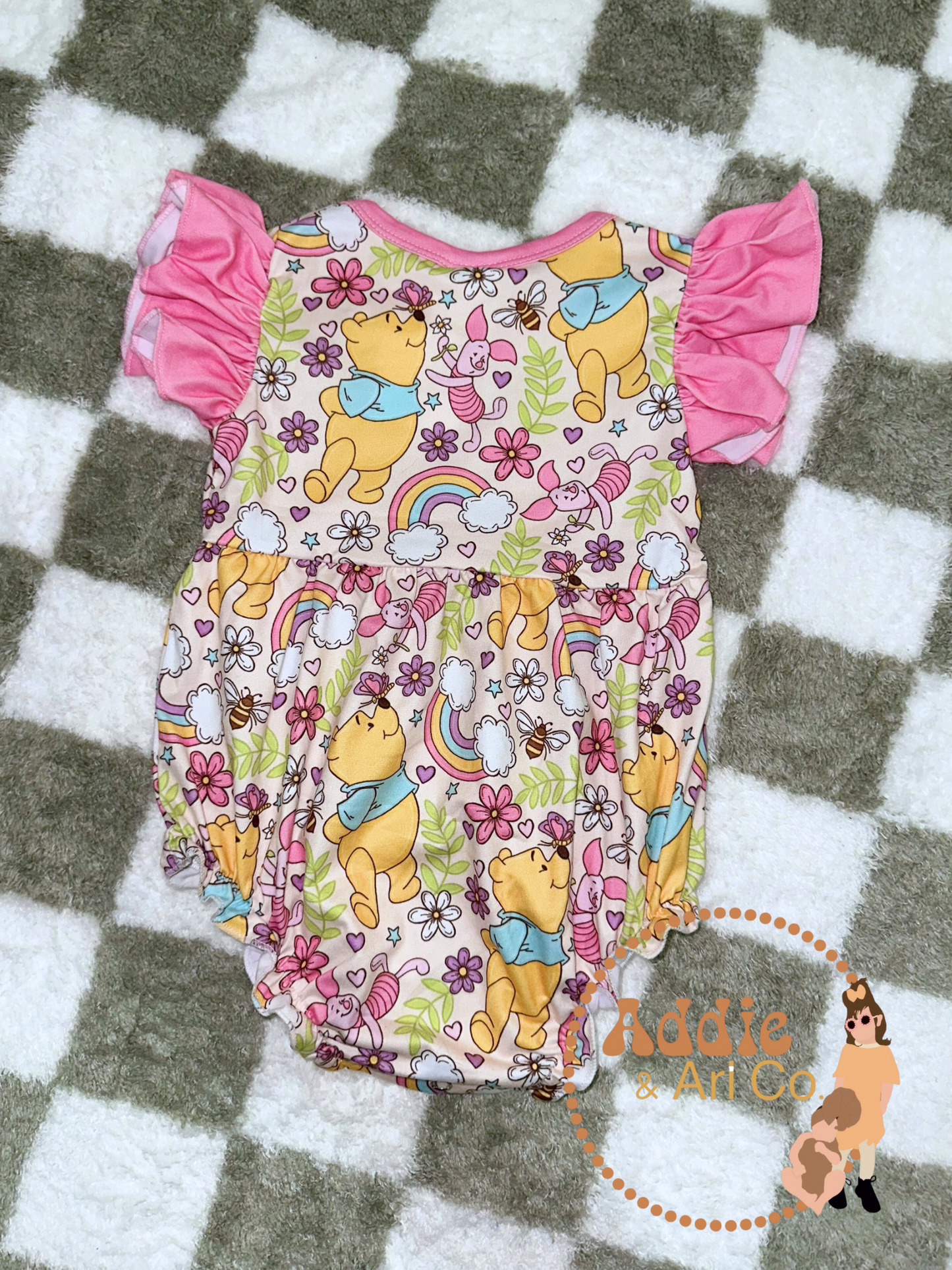 6/12M - Yellow Bear Romper