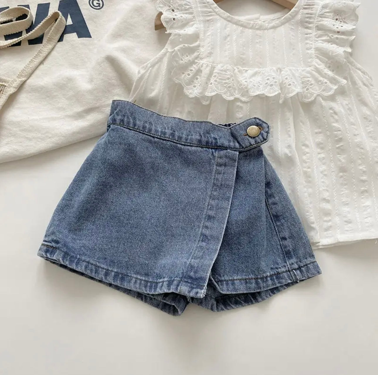 Denim skirt