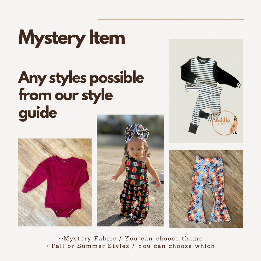 ONE MYSTERY ITEM