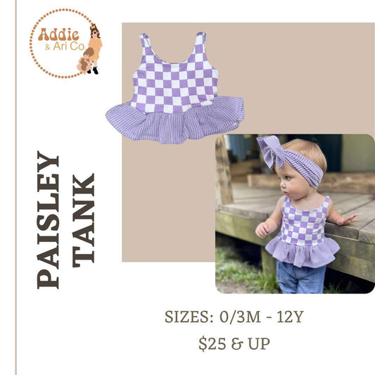 Paisley Tank 🌸