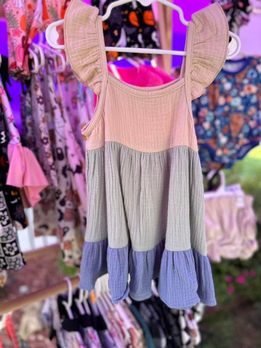 3 tiered dress