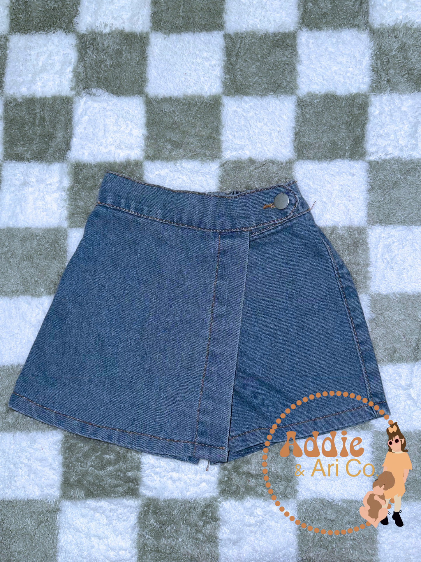 2/3T - Denim Skort