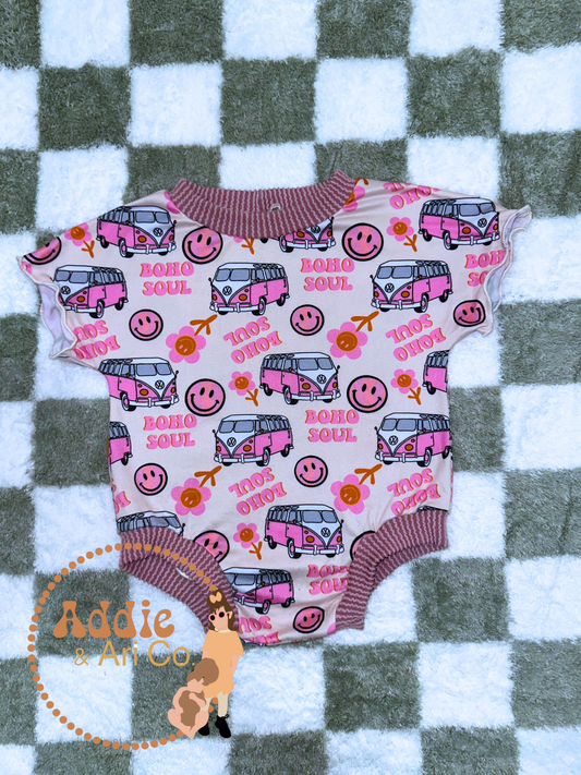12M - Boho T/Romper