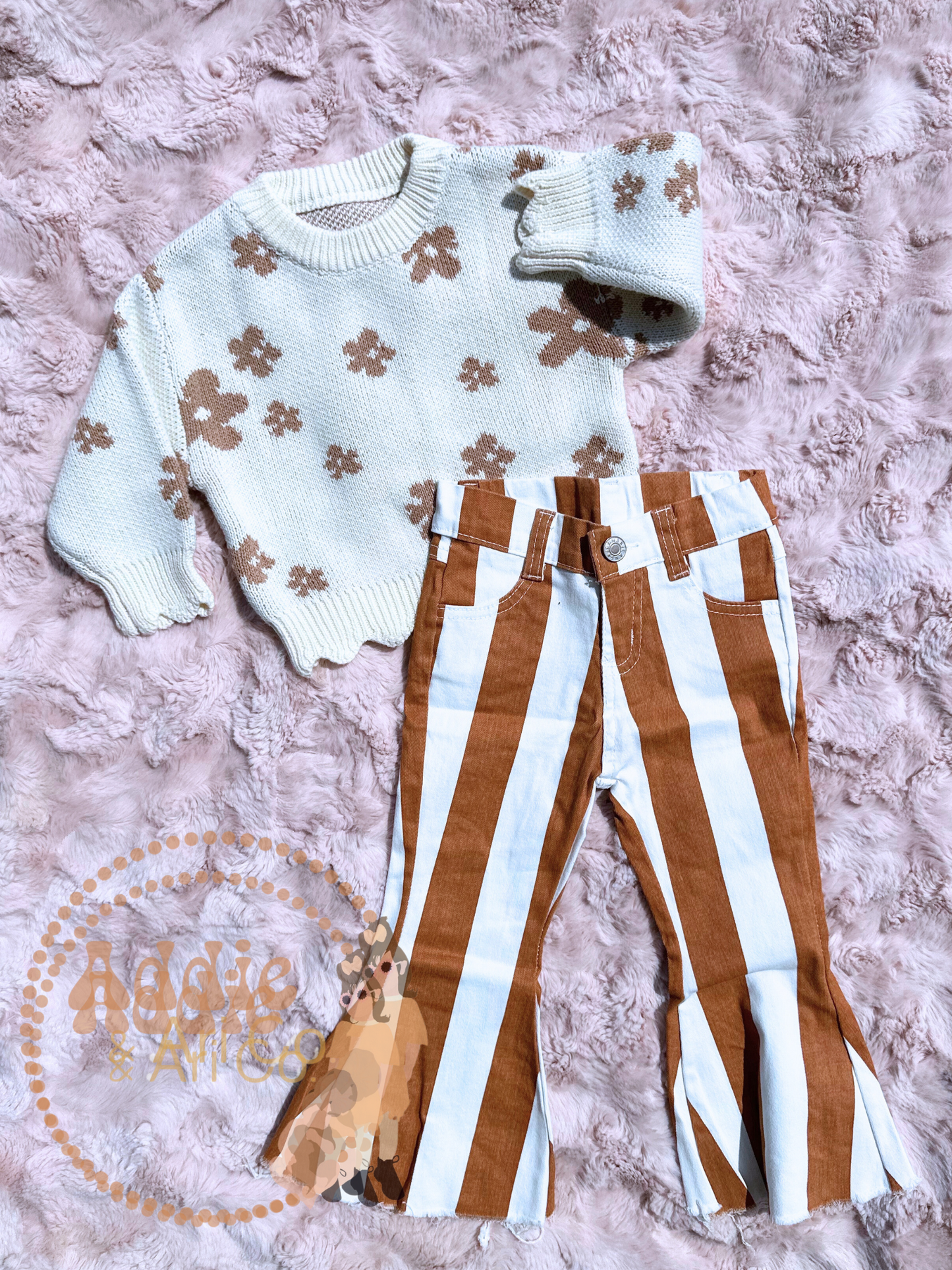 Denim Stretch Flares