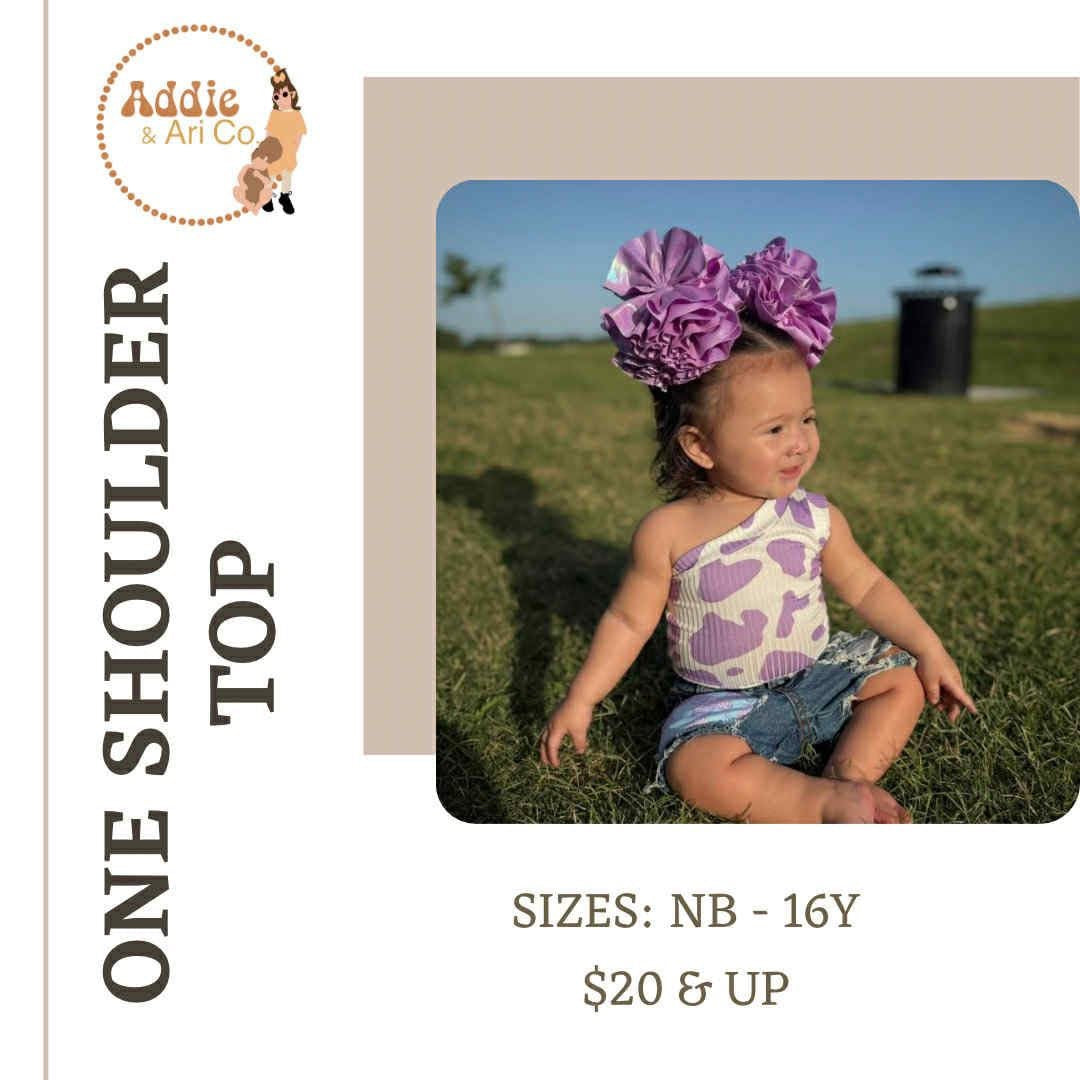 One Shoulder Top 🌼