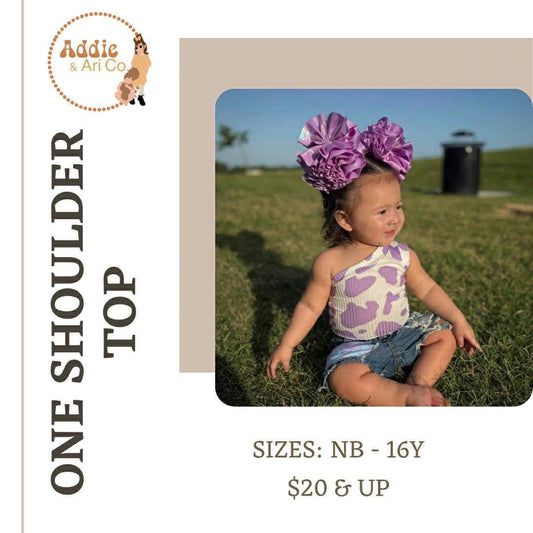 One Shoulder Top 🌼