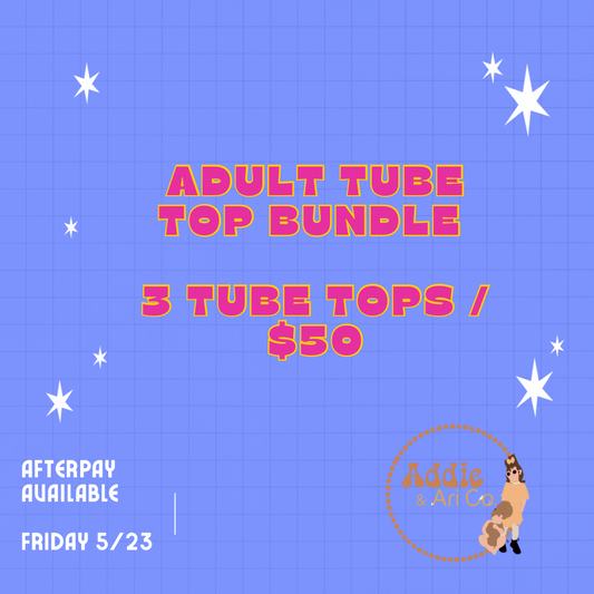 Adult Tube Top BUNDLE