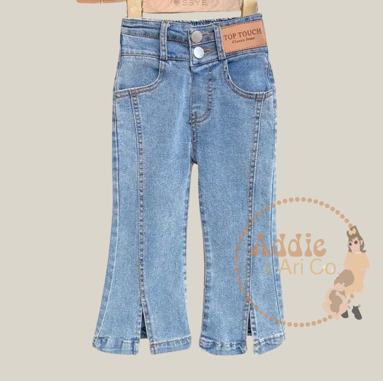 Vintage denim flares