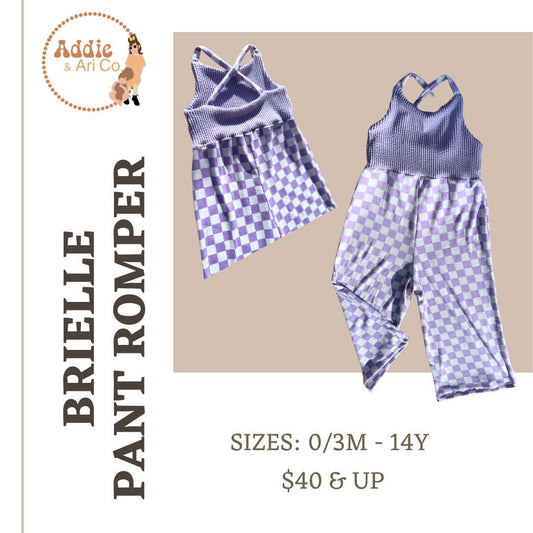 Brielle Pant Romper