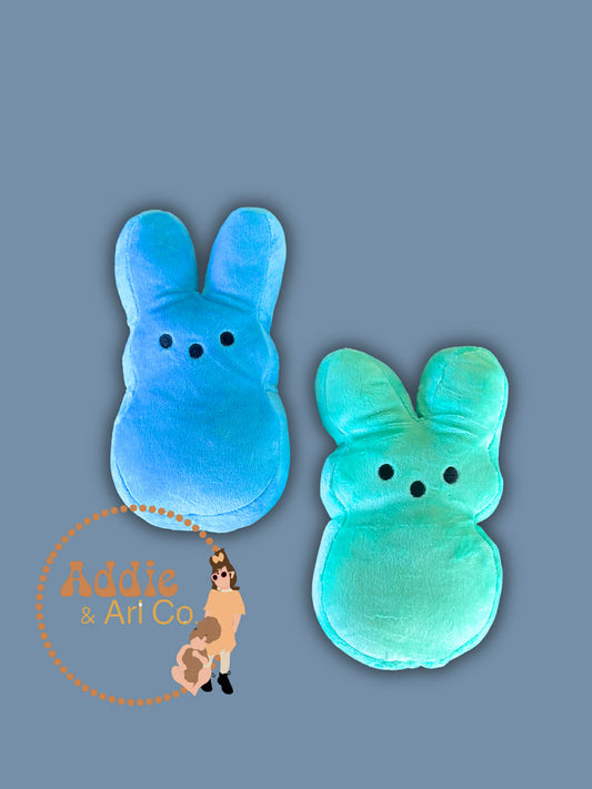 Easter bunny-blue