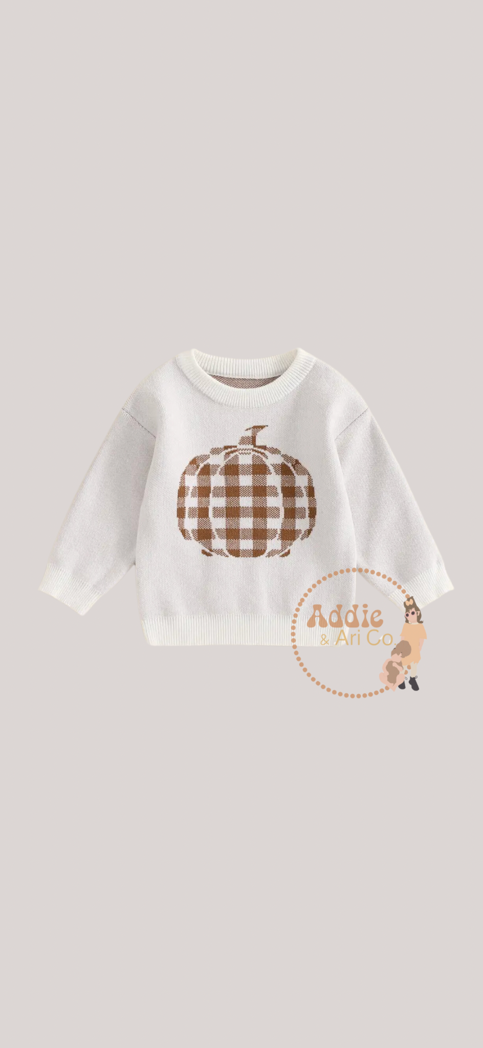 Fall pumpkin sweater