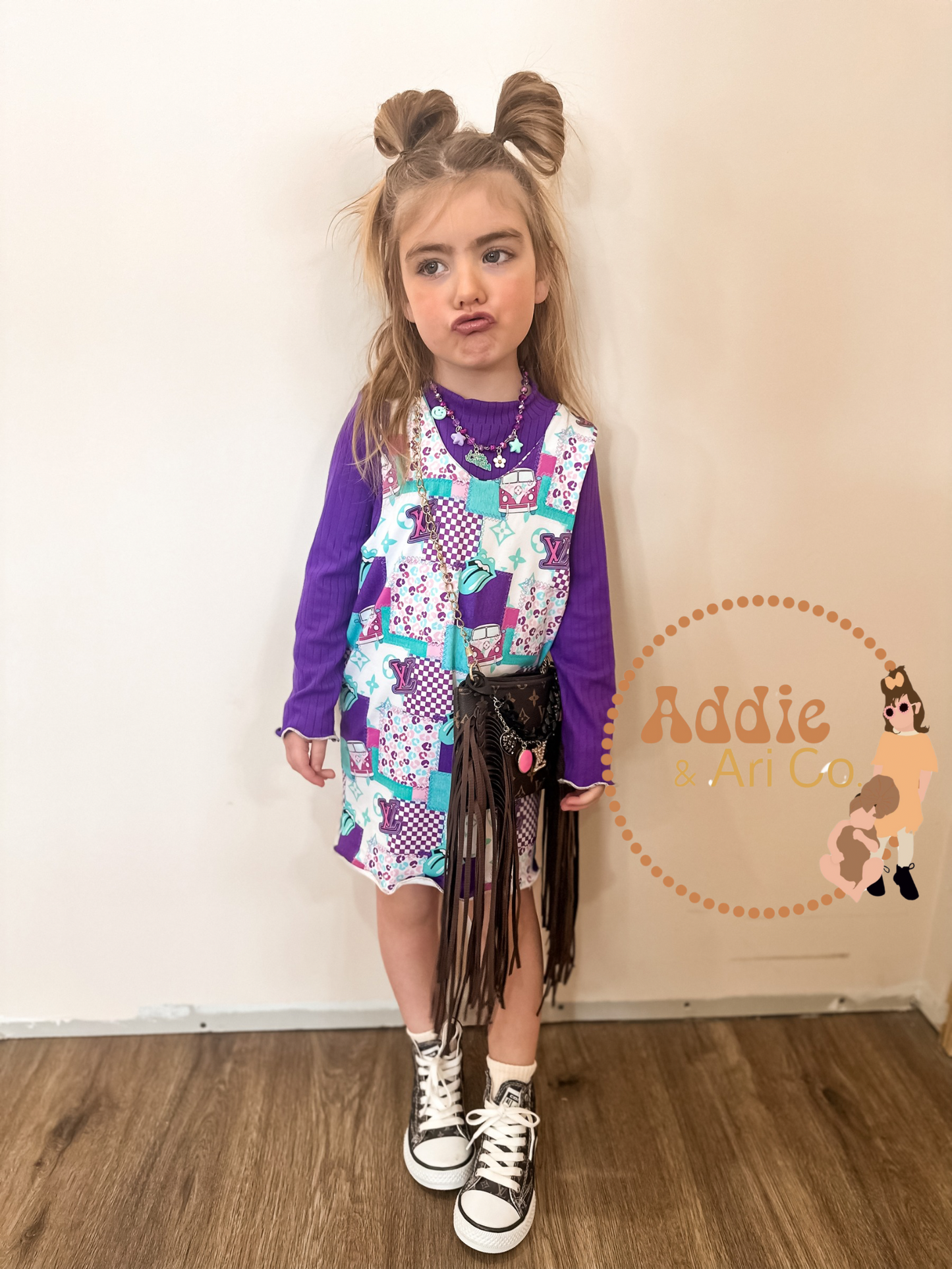 Luna dress & Long sleeve set
