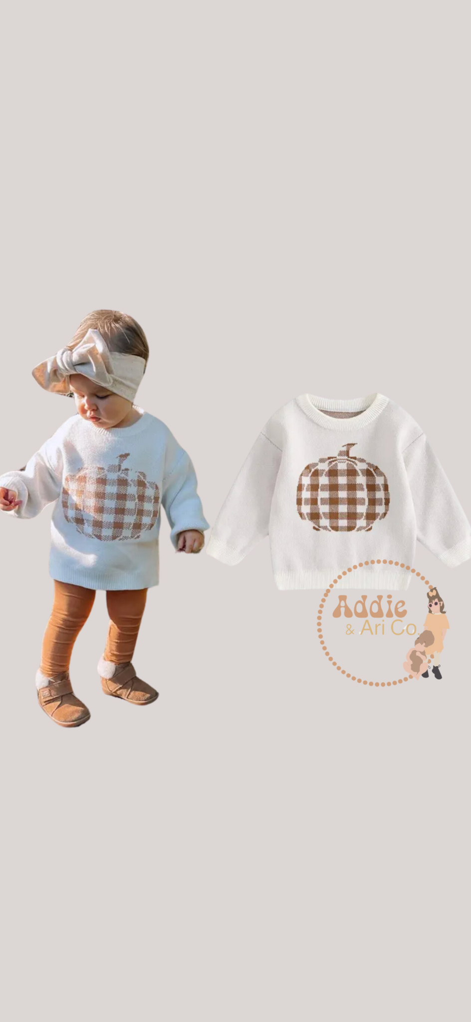 Fall pumpkin sweater