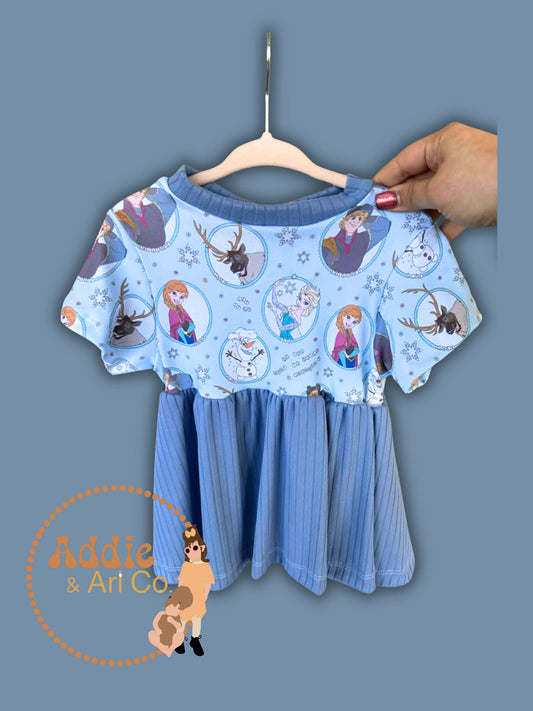 3T - Ice Princess Peplum