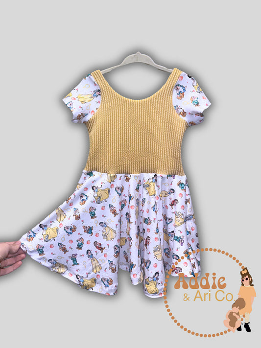 3T - Snow W. Princess Twirl Dress
