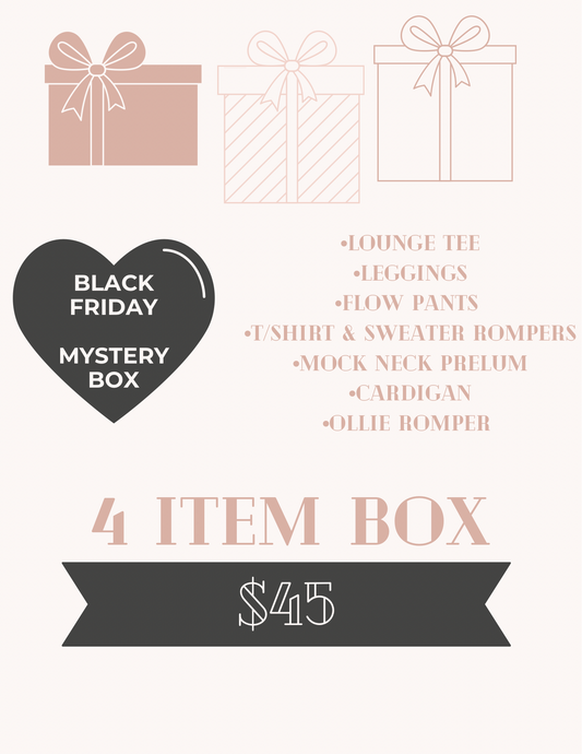 4 item CLOTHING mystery box