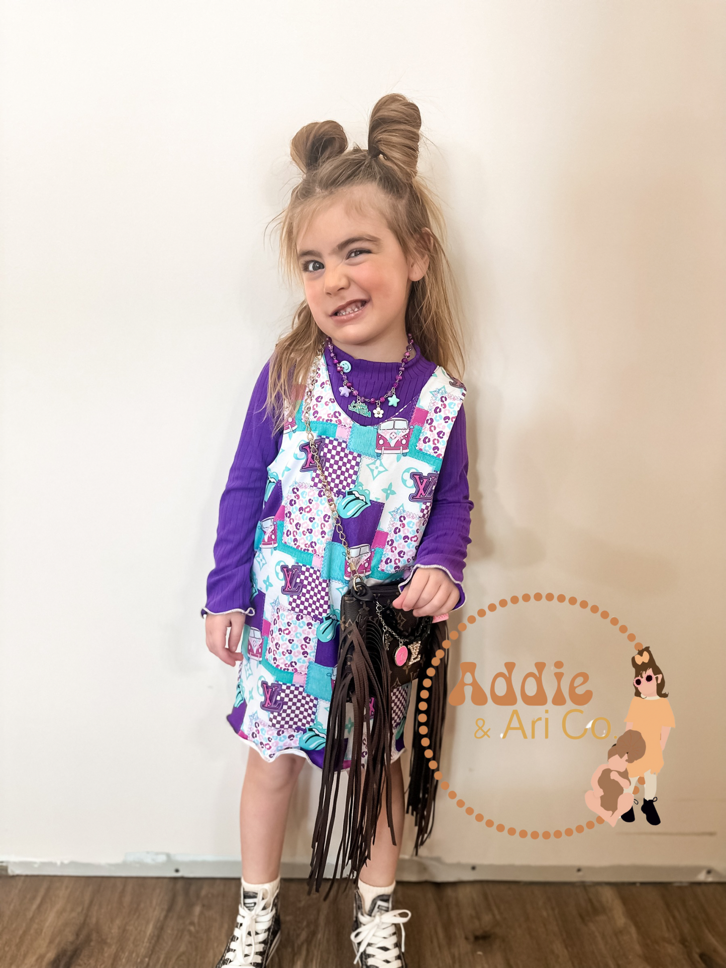Luna dress & Long sleeve set