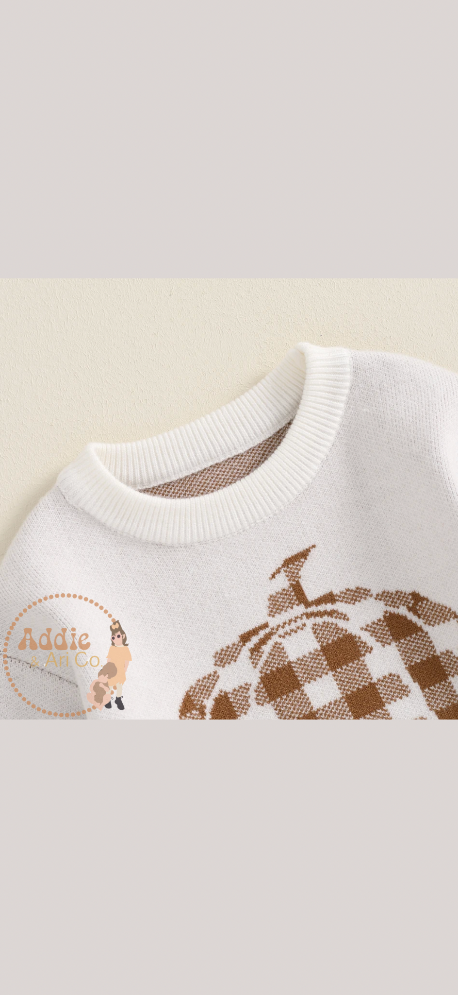 Fall pumpkin sweater